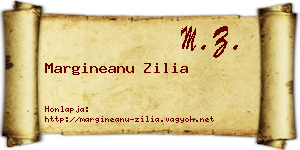 Margineanu Zilia névjegykártya